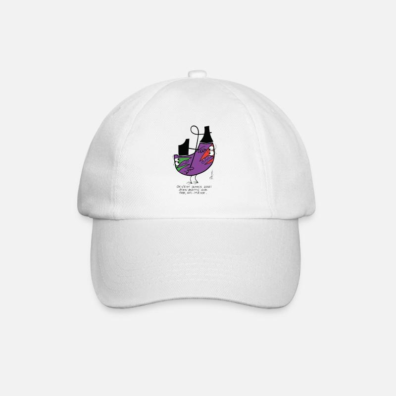 Battu par soi même - Casquette classique - blanc/blanc