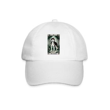 The Husky - Baseball Cap - white/white - Front