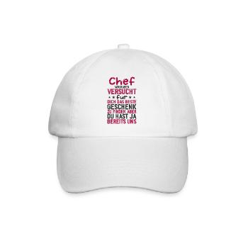 We Have Tried The Best Gift - Baseball Cap - white/white - Front