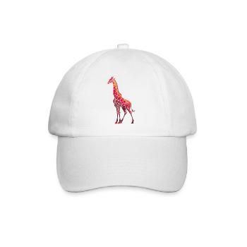 Art de la girafe - Casquette classique - blanc/blanc - Devant
