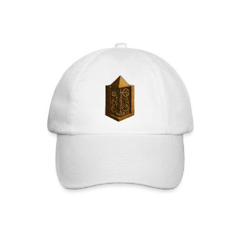 Pyramide de Khéphren | Art du mécanisme d’engrenage ancien - Casquette classique - blanc/blanc - Devant