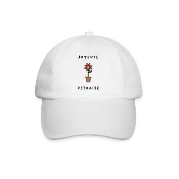 RETRAITE. RETRAITE. RETRAITEE. RETRAITE - Casquette classique - blanc/blanc - Devant