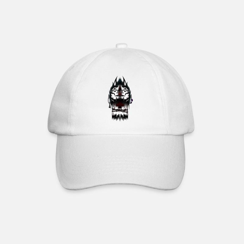Démon Déchu - Casquette classique - blanc/blanc