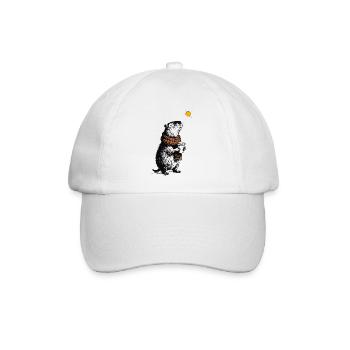 Ambiances hivernales de Capybara - Casquette classique - blanc/blanc - Devant