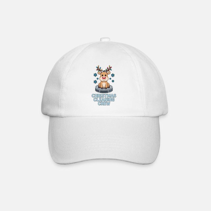 Équipe de nettoyage de Noël Putztrupp - Casquette classique - blanc/blanc