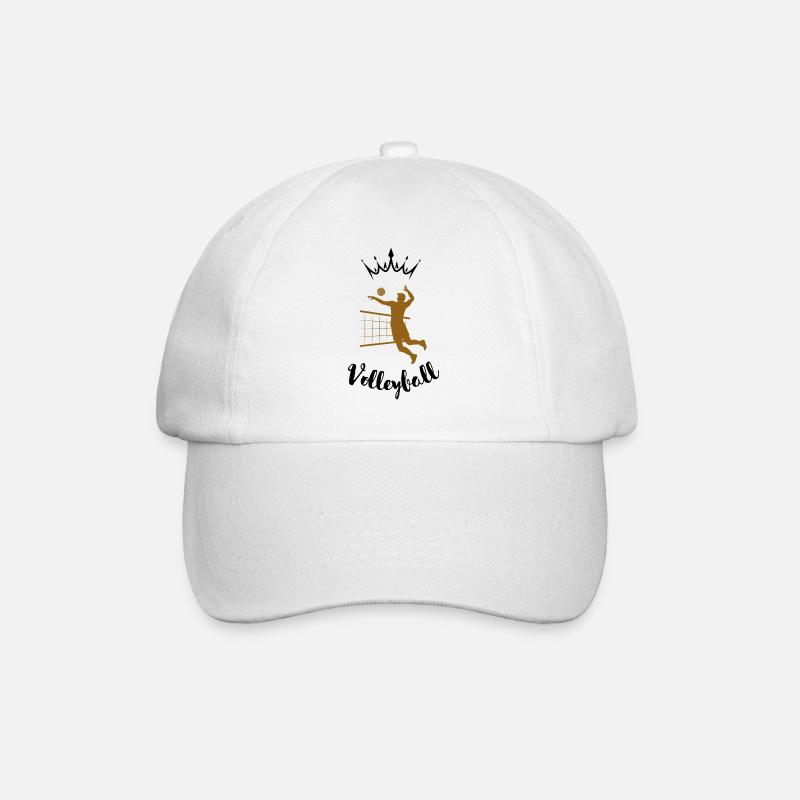 Volleyball - Baseballkappe - Weiß/Weiß