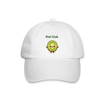 Kiwi Club Kiwi Smiley - Baseball Cap - white/white - Front