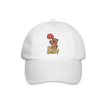 Bear Balloons - Baseball Cap - white/white - Front