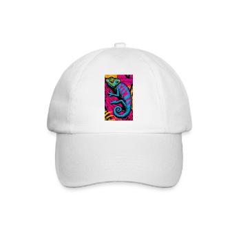 caméléon - Casquette classique - blanc/blanc - Devant