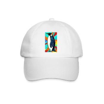 pingouin - Casquette classique - blanc/blanc - Devant