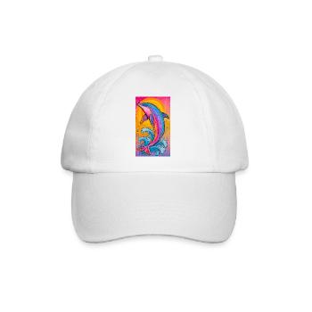 dauphin - Casquette classique - blanc/blanc - Devant