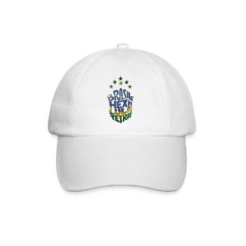 Brasil Hexa Lula Tetra - Baseball Cap - white/white - Front