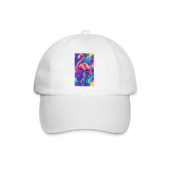 Flamant - Casquette classique - blanc/blanc - Devant