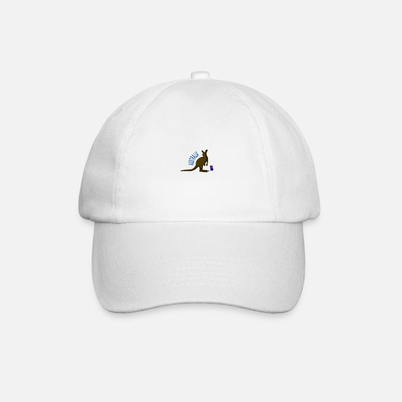 australie - Australie - Casquette classique - blanc/blanc