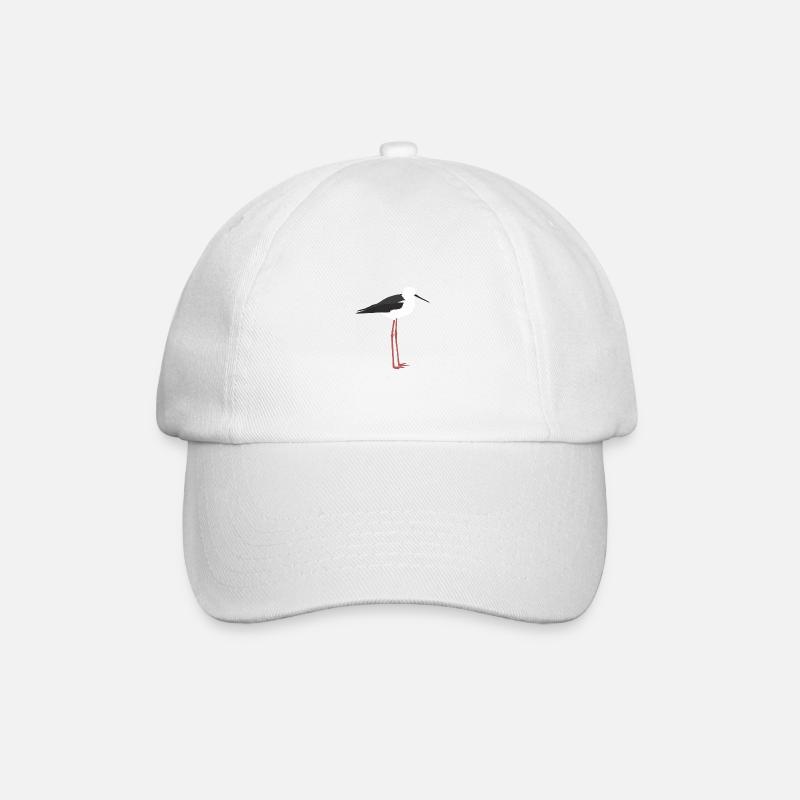 stilt - Baseball Cap - white/white