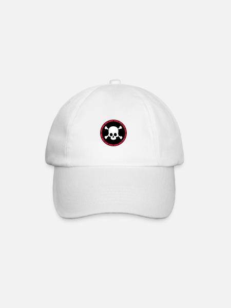 *** Pirate *** - Casquette classique - blanc/blanc