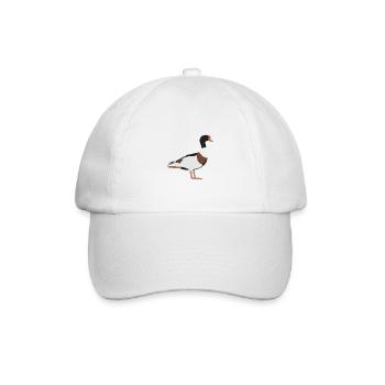 common shelduck - Baseball Cap - white/white - Front