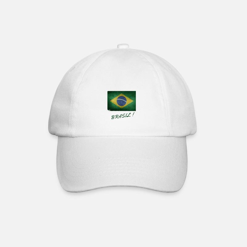 BRASIL - Baseballkappe - Weiß/Weiß