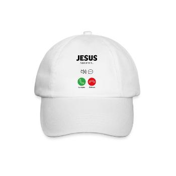Appel de Jésus - Casquette classique - blanc/blanc - Devant