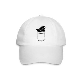 My Fool’s Cap in Pocket - Poche poitrine - Casquette classique - blanc/blanc - Devant