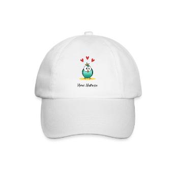 MAÎTRESSE. MERCI. MERCI MAÎTRESSE. - Casquette classique - blanc/blanc - Devant