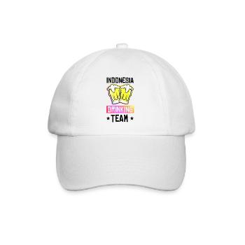 Indonesia Drinking Team - Baseball Cap - white/white - Front