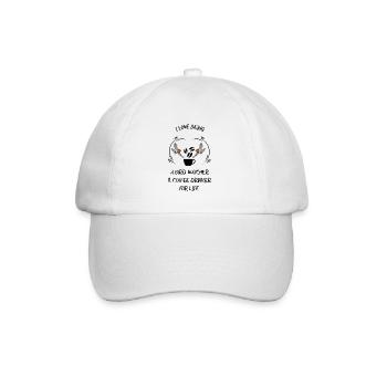 Bird Watching Bird Watching Birding Coffee - Baseball Cap - white/white - Front