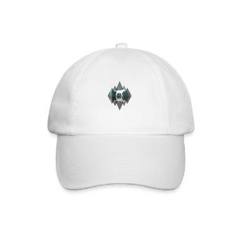 Labrador Abstract - Dog Lover Dog Geometry - Baseball Cap - white/white - Front