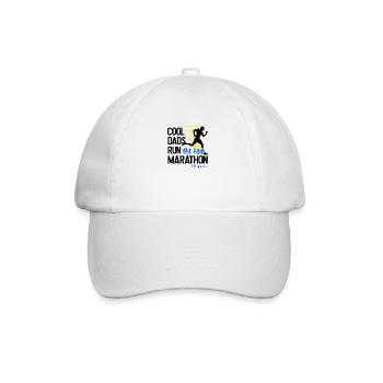 Marathon April 17, 2023 at the Hub of the Universe - Baseball Cap - white/white - Front