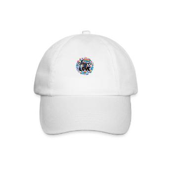 Pride LGBT love wins, we are queer and proud - Baseball Cap - white/white - Front