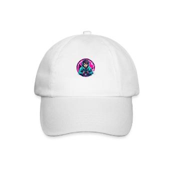 Le jeu est ma vie - Casquette classique - blanc/blanc - Devant