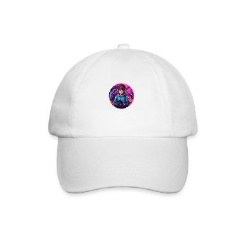 Le jeu est ma vie - Casquette classique - blanc/blanc - Devant