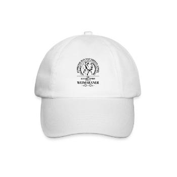 WEIMARANER Ange Gardien Chien Disant Wilsigns - Casquette classique - blanc/blanc - Devant