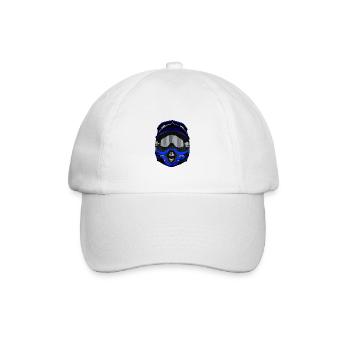 Motocross / Enduro / Freestyle mx / Dirtbike retro - Baseball Cap - white/white - Front