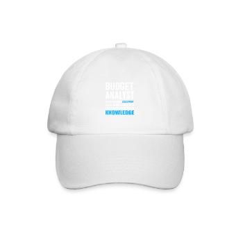 Wir machen Präzision Komiker Geschenk - Baseballkappe - Weiß/Weiß - Vorne