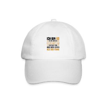 Geburtstagsgeschenk 60 - Baseballkappe - Weiß/Weiß - Vorne