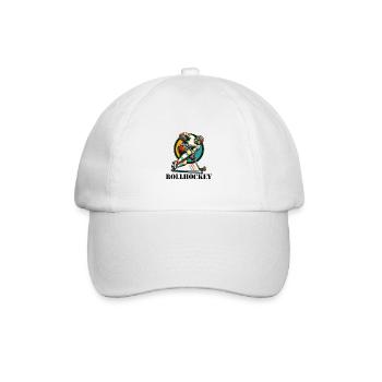Roller hockey - Baseball Cap - white/white - Front