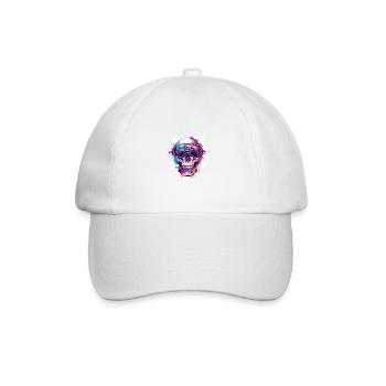 Ski Skull Masque de ski Skull - Casquette classique - blanc/blanc - Devant