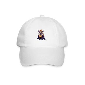 Hyena Beer Funny - Baseball Cap - white/white - Front