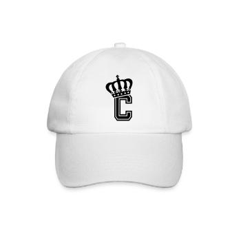 Point C - Casquette classique - blanc/blanc - Devant