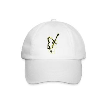 Rock' Roll, c’est la vie ✔ - Casquette classique - blanc/blanc - Devant