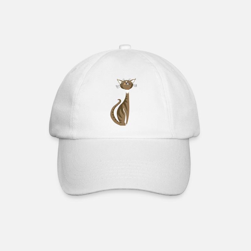 Molly Sue - Baseball Cap - white/white