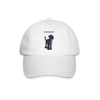 Süßer Riesenschnauzer - Baseballkappe - Weiß/Weiß - Vorne