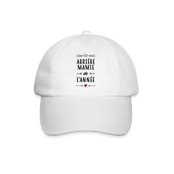 Arrière Mamie Mamy Grand-Mère Grand Mere - Baseball Cap - white/white - Front