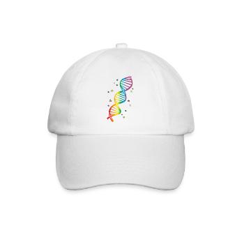 Fabulous lgbt dna, gay pride - Casquette classique - blanc/blanc - Devant