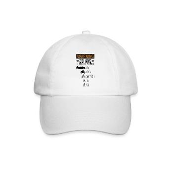 20 ans anniversaire permis conduire accident - Casquette classique - blanc/blanc - Devant
