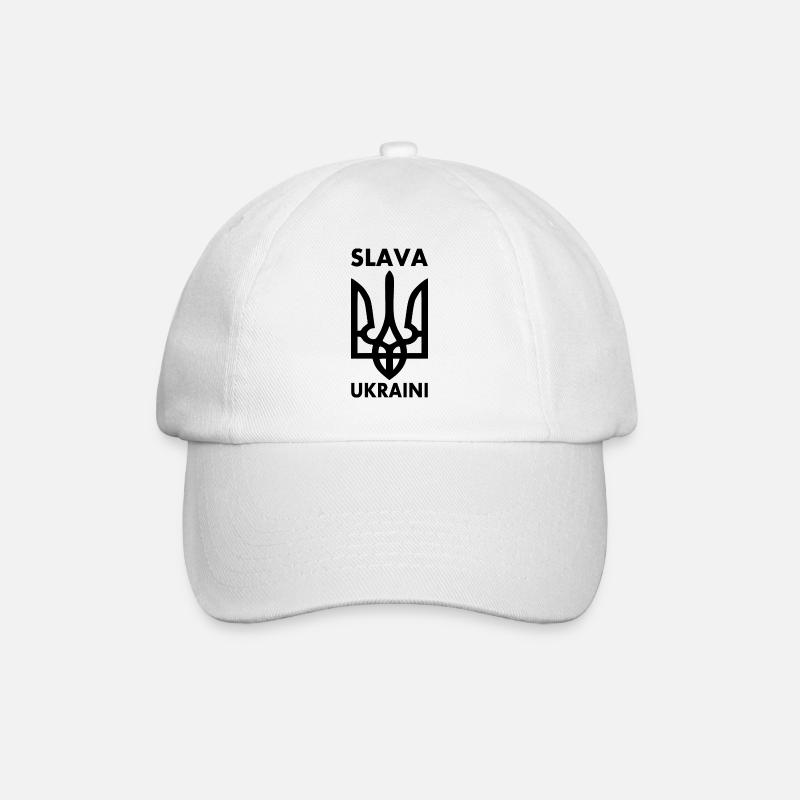 Ukraine - Casquette classique - blanc/blanc