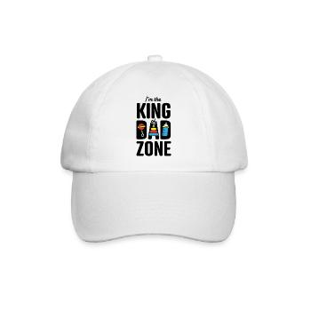 Be the king of DAD Zone ! - Baseball Cap - white/white - Front