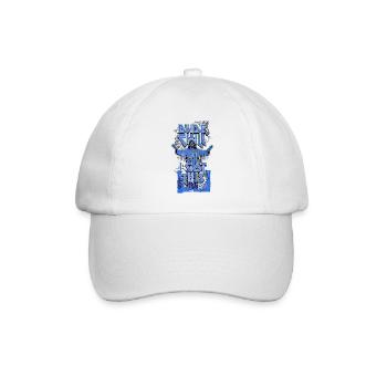 Mec, chill, j’ai eu ça - Casquette classique - blanc/blanc - Devant