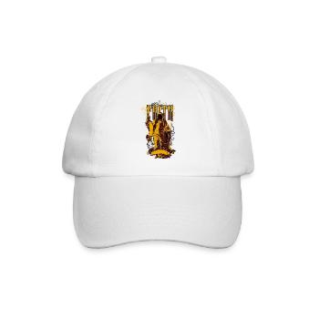 A frightening Faith with ghost design - Baseball Cap - white/white - Front